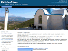 Tablet Screenshot of creteazur.com